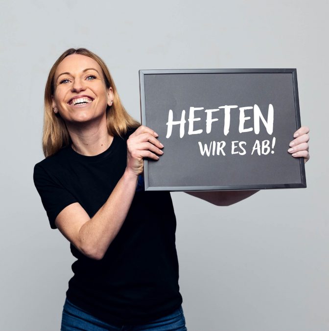 heften wir es ab!